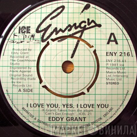 Eddy Grant - I Love You Yes, I Love You