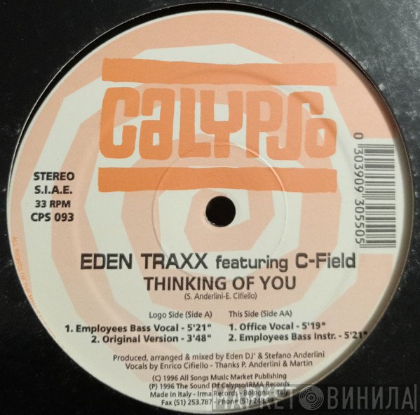 Eden Trax, C-Field - Thinking Of You