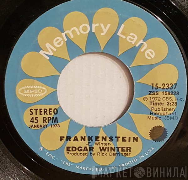 Edgar Winter  - Frankenstein / Free Ride
