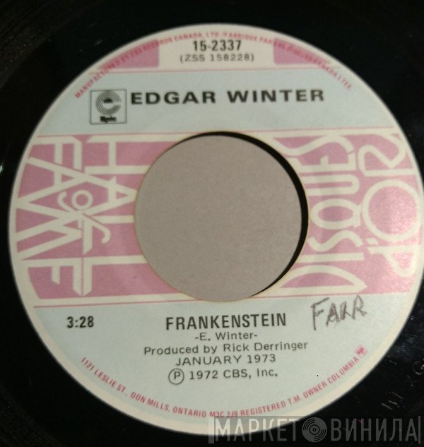 Edgar Winter  - Frankenstein / Free Ride