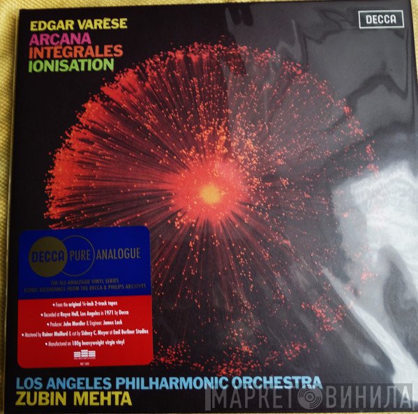 Edgard Varèse, Zubin Mehta, Los Angeles Philharmonic Orchestra - Arcana / Intégrales / Ionisation
