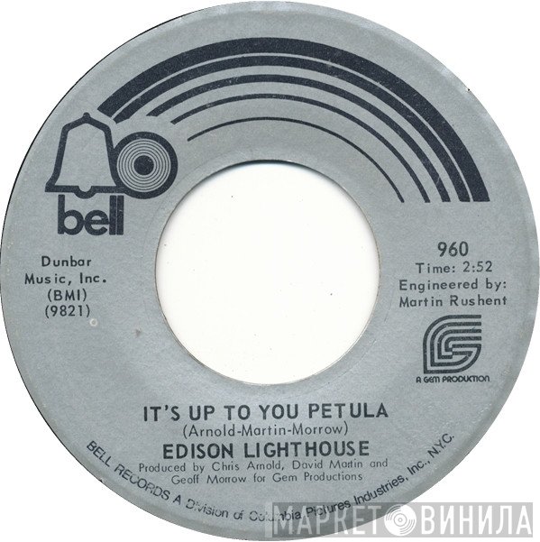 Edison Lighthouse - It's Up To You Petula