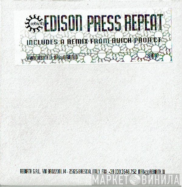 Edison   - Press Repeat