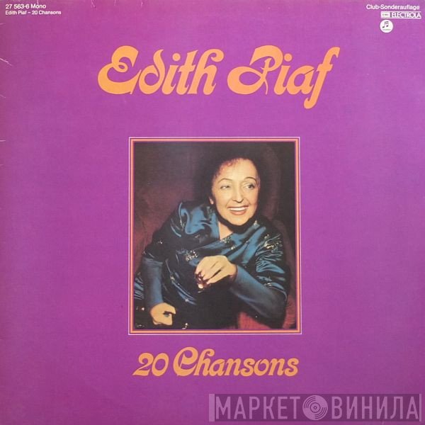 Edith Piaf  - 20 Chansons