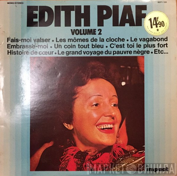 Edith Piaf  - Edith Piaf Volume 2