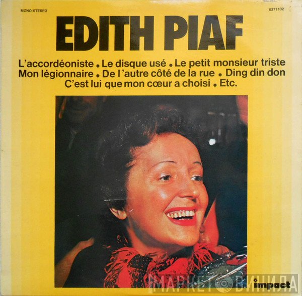Edith Piaf  - Edith Piaf