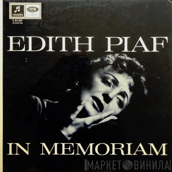 Edith Piaf  - In Memoriam