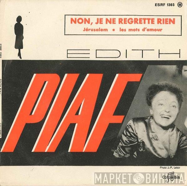 Edith Piaf  - Non, Je Ne Regrette Rien