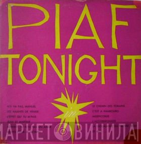 Edith Piaf  - Piaf Tonight