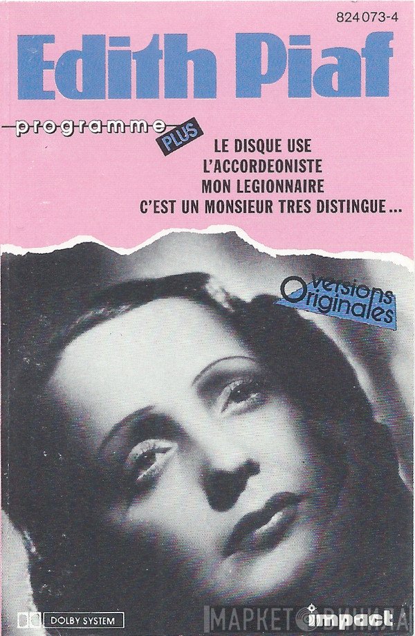 Edith Piaf  - Programme Plus