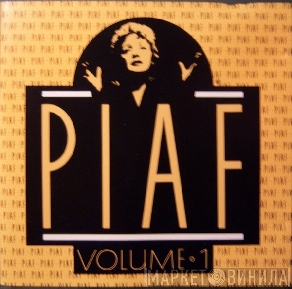 Edith Piaf  - Volume 1