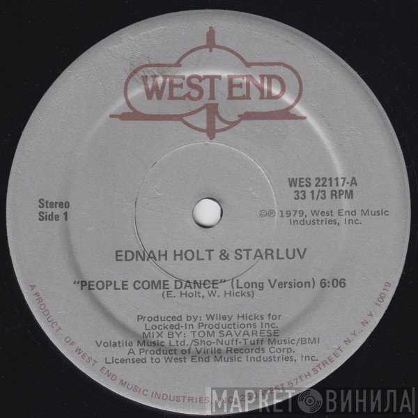 Ednah Holt, Starluv - People Come Dance