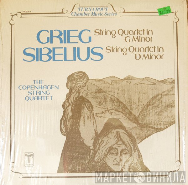 Edvard Grieg / Jean Sibelius ; Københavns Strygekvartet  - String Quartet In G Minor / String Quartet In D Minor