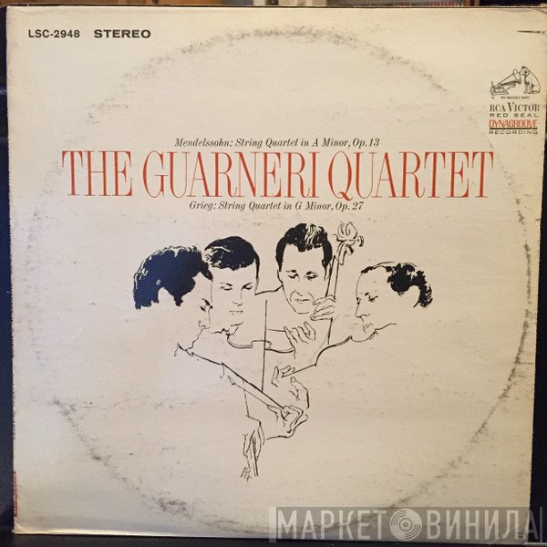 Edvard Grieg, Felix Mendelssohn-Bartholdy, Guarneri Quartet - String Quartet In A Minor, Op. 13 / String Quartet In G Minor, Op. 27