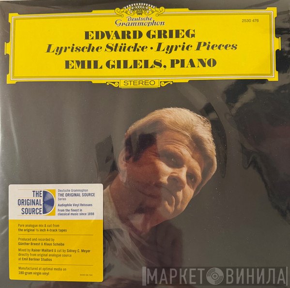 Edvard Grieg, Emil Gilels - Lyrische Stücke = Lyric Pieces