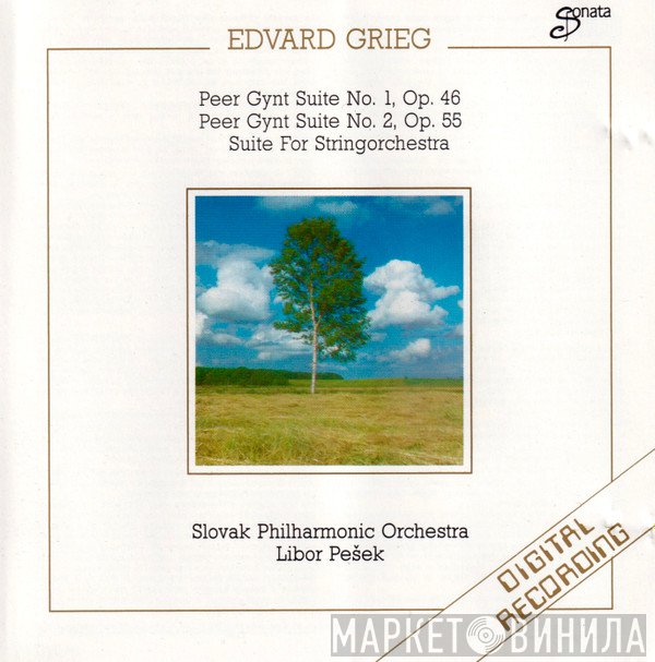 Edvard Grieg, Libor Pešek, Slovak Philharmonic Orchestra - Peer Gynt Suites Nos. 1 and 2 • Holberg Suite