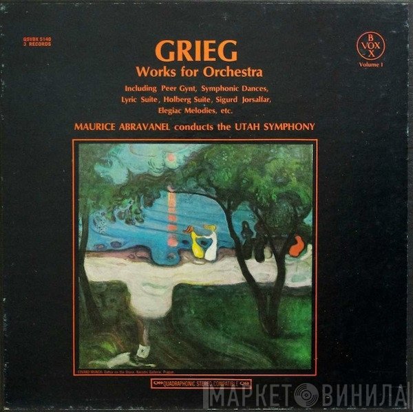 Edvard Grieg - Maurice de Abravanel, Utah Symphony Orchestra  - Works For Orchestra