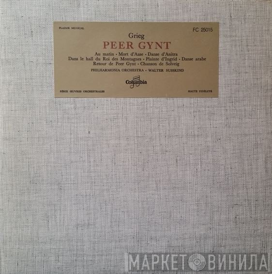 Edvard Grieg - Philharmonia Orchestra · Walter Susskind  - Peer Gynt