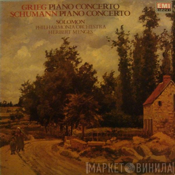 Edvard Grieg, Philharmonia Orchestra, Robert Schumann, Solomon , Herbert Menges - Piano Concertos