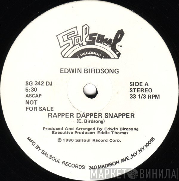 Edwin Birdsong  - Rapper Dapper Snapper