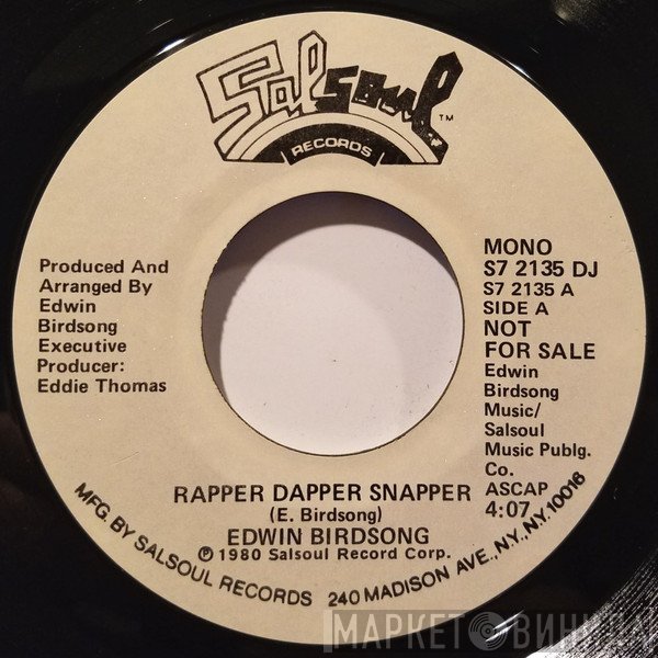 Edwin Birdsong  - Rapper Dapper Snapper
