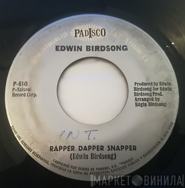 Edwin Birdsong  - Rapper Dapper Snapper