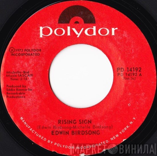 Edwin Birdsong  - Rising Sign