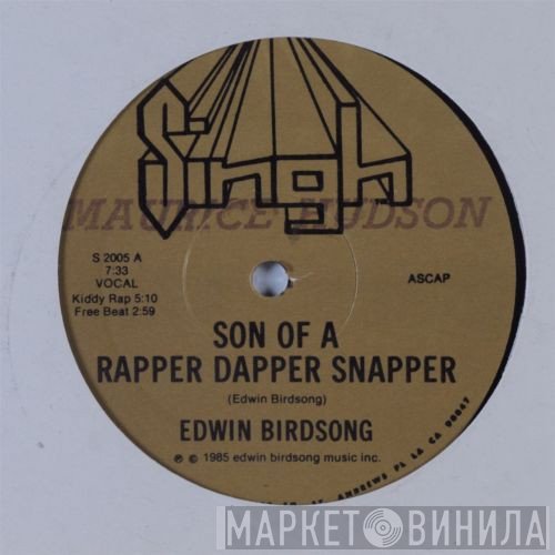 Edwin Birdsong  - Son Of A Rapper Dapper Snapper