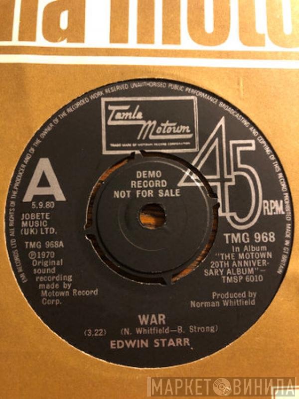 Edwin Starr, R. Dean Taylor - War / Indiana Wants Me