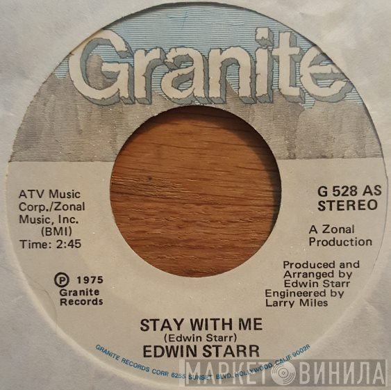 Edwin Starr  - Stay With Me / Party