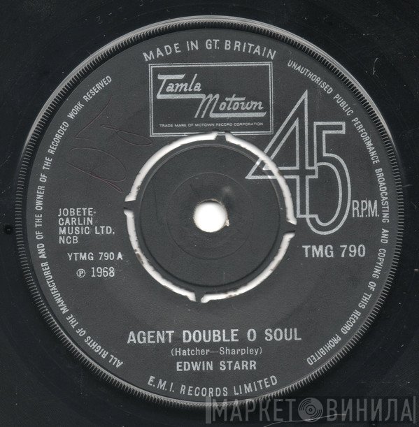 Edwin Starr - Agent Double O Soul / Back Street