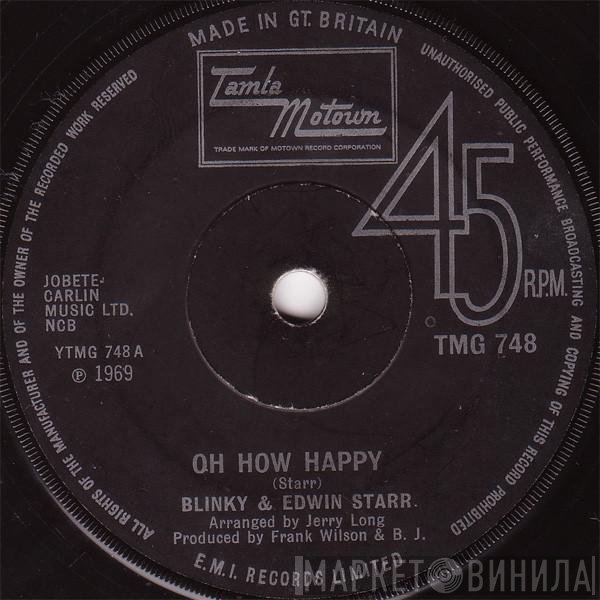 Edwin Starr, Blinky - Oh How Happy
