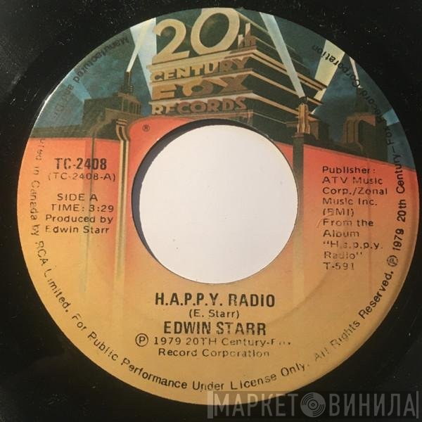 Edwin Starr - H.A.P.P.Y. Radio / My Friend