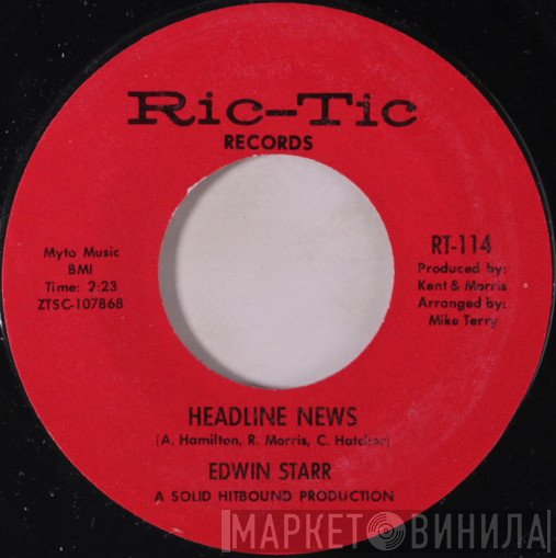 Edwin Starr - Headline News / Harlem
