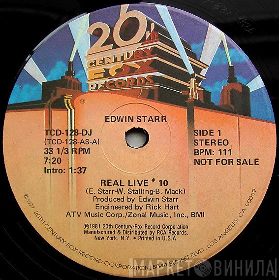 Edwin Starr - Real Live # 10