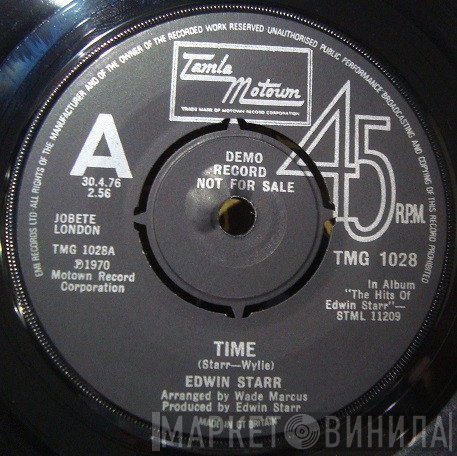 Edwin Starr - Time / Running Back And Forth