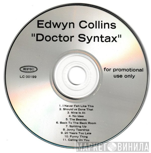 Edwyn Collins  - Doctor Syntax