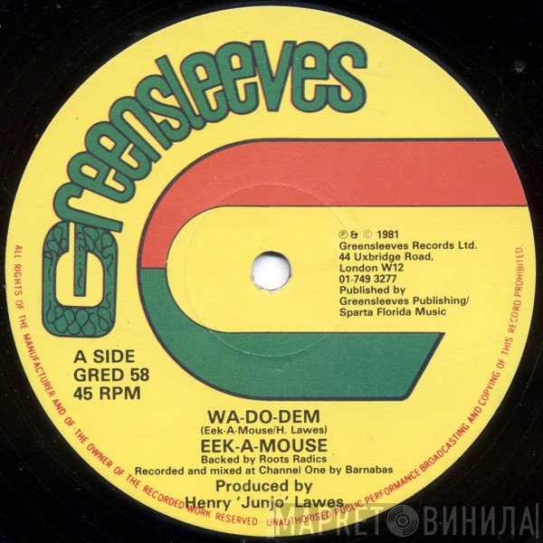 Eek-A-Mouse, Errol Shorter - Wa-Do-Dem / Wild Inna Eighty-One Style
