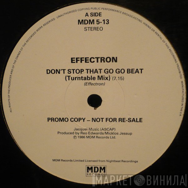 Effectron - Don't Stop That Go-Go Beat