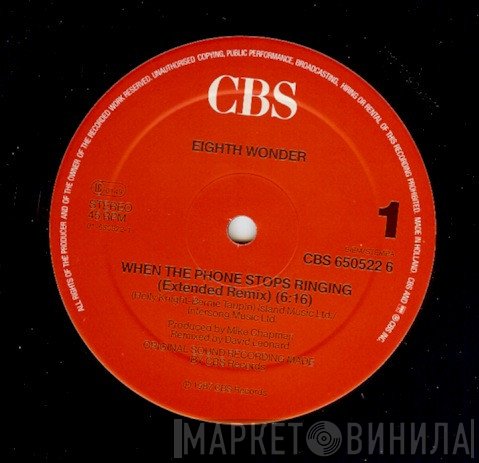 Eighth Wonder  - When The Phone Stops Ringing