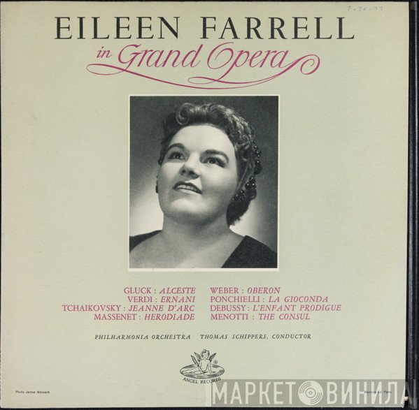 Eileen Farrell, Philharmonia Orchestra, Thomas Schippers  - Eileen Farrell In Grand Opera