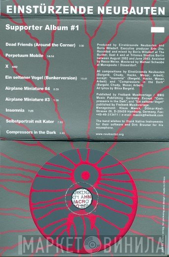 Einstürzende Neubauten  - Supporters' Album #1