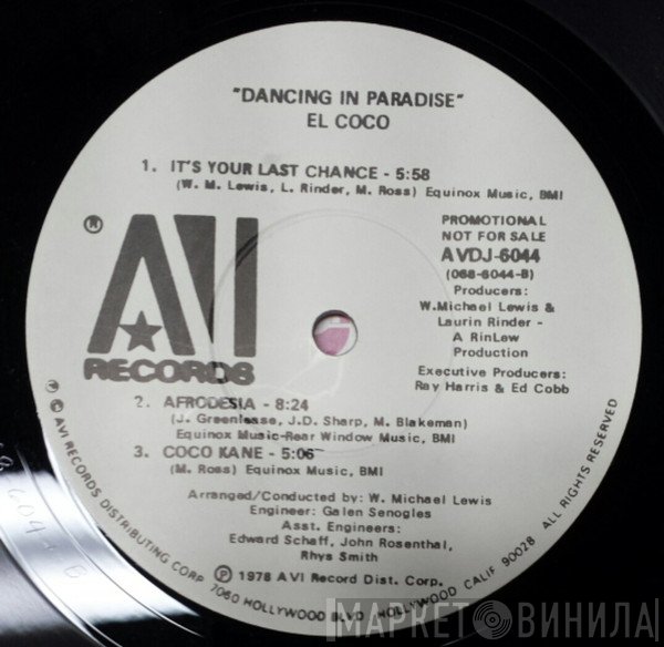El Coco  - Dancing In Paradise