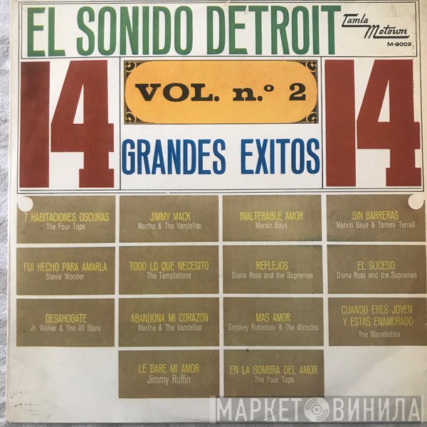  - El Sonido Detroit Vol. N.º 2 - 14 Grandes Exitos