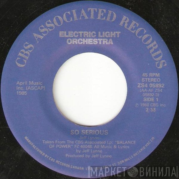 Electric Light Orchestra  - So Serious