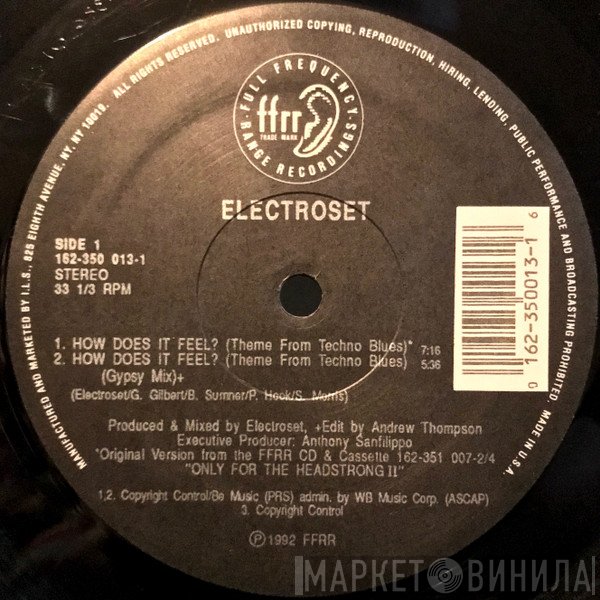 Electroset - How Does It Feel? (Theme From Techno Blues)