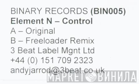 Element N  - Control