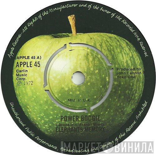 Elephants Memory  - Power Boogie