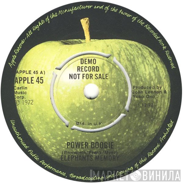 Elephants Memory  - Power Boogie