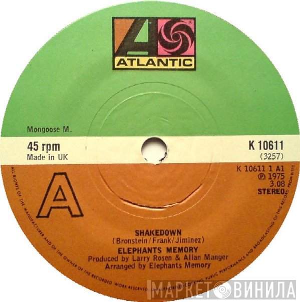 Elephants Memory  - Shakedown
